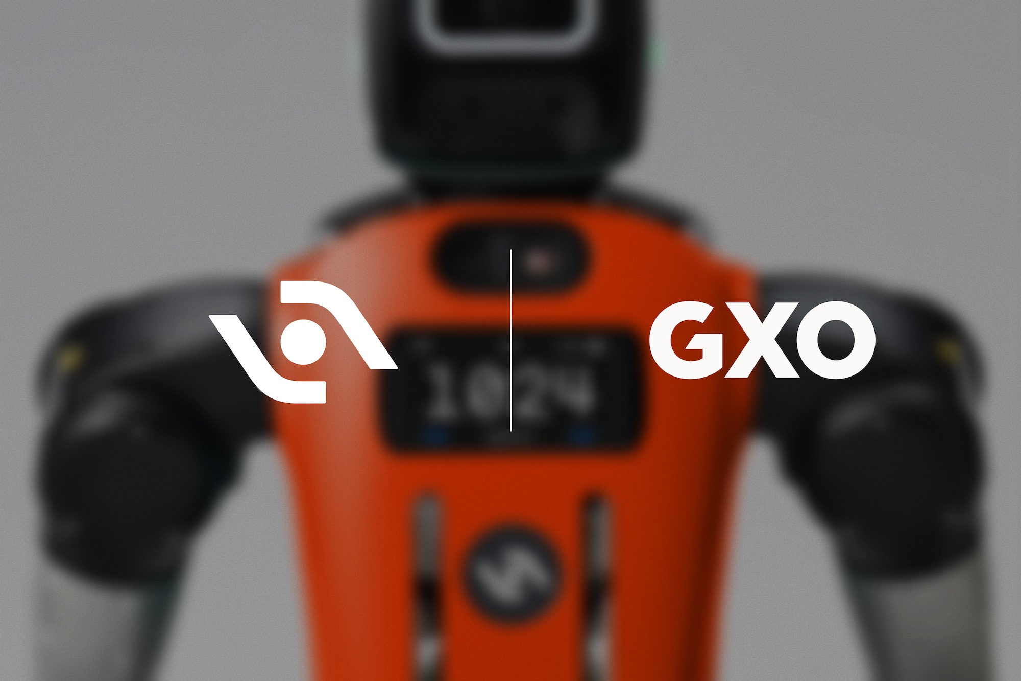 Agility Robotics source partnership artwork showing GXO identity and Digit in the background. Not a photograph of an installation at the newly announced sites.
