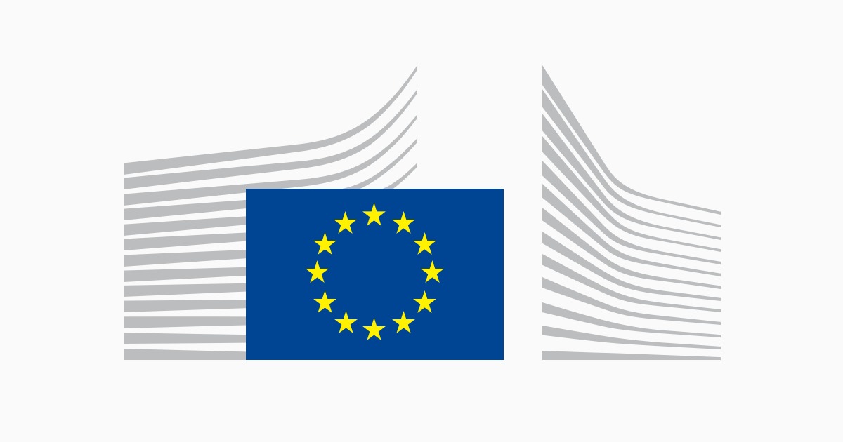 European Commission official identity artwork. Identifies the source institution, not a certification or endorsement of a particular connected product.