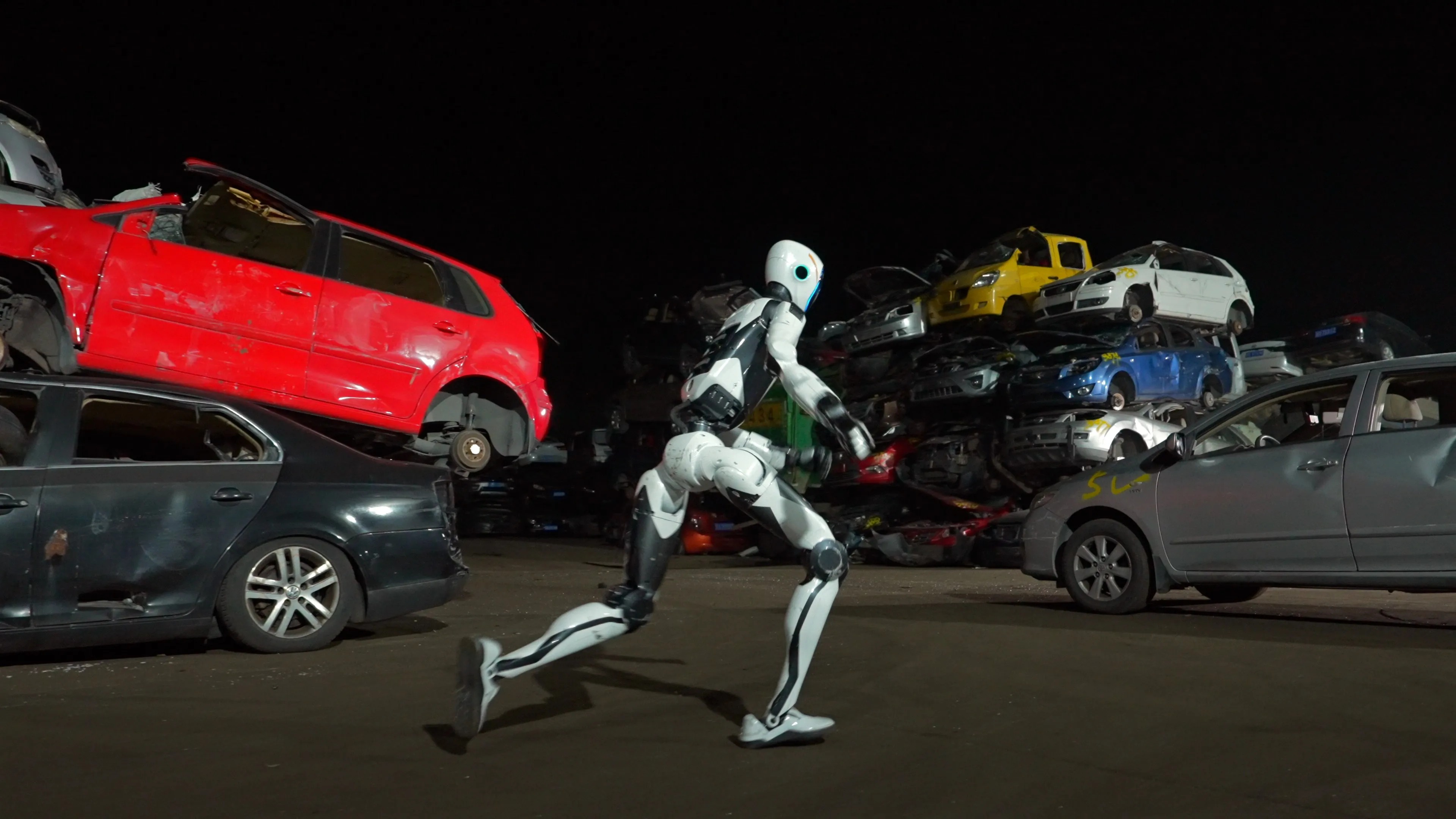 Unitree H2-X supplier promotional image. Staged product presentation, not proof of an independently validated autonomous security service.
